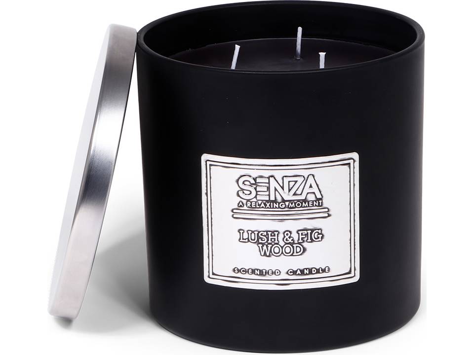 24441 Scented Candle Lush Figwood Large kaars 2