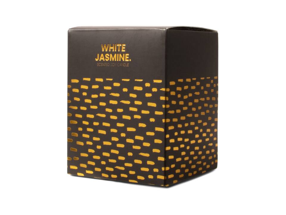 Senza scented candle white jasmin 1