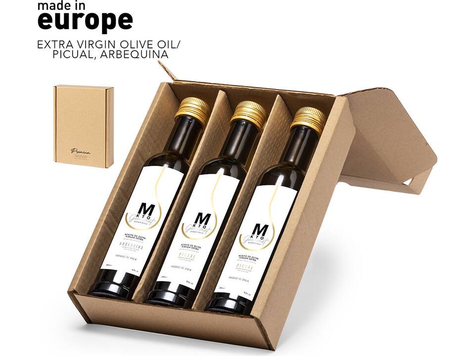 Olive oil Premium set Golden 6