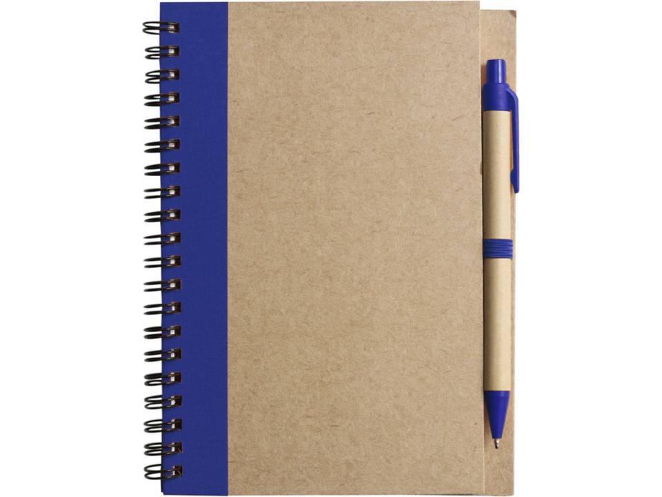 Wire bound notebook with ballpen 5