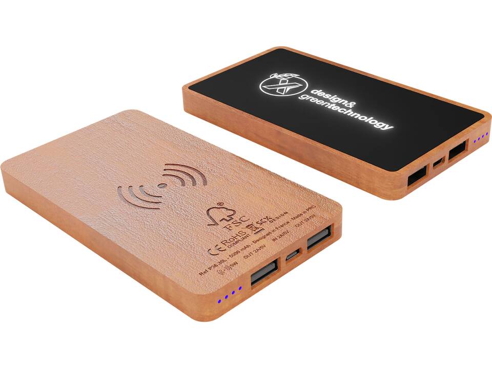 SCX.design P36 5000 mAh light-up wireless power bank 11