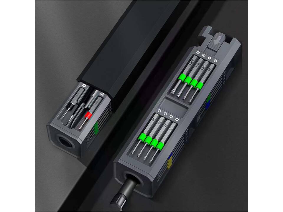 SCX.design T20 30-piece screwdriver and repair set in aluminium case 3