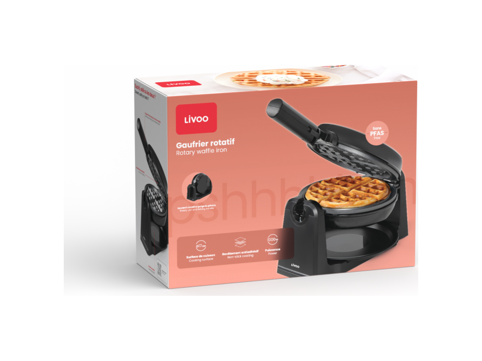 Rotary waffle iron 3