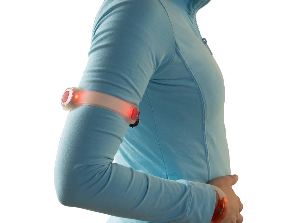 Silicone arm strap with two LEDS 7