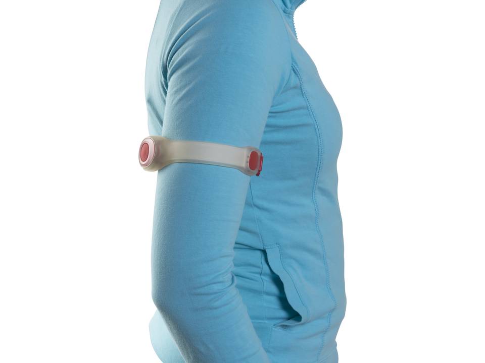 Silicone arm strap with two LEDS 4
