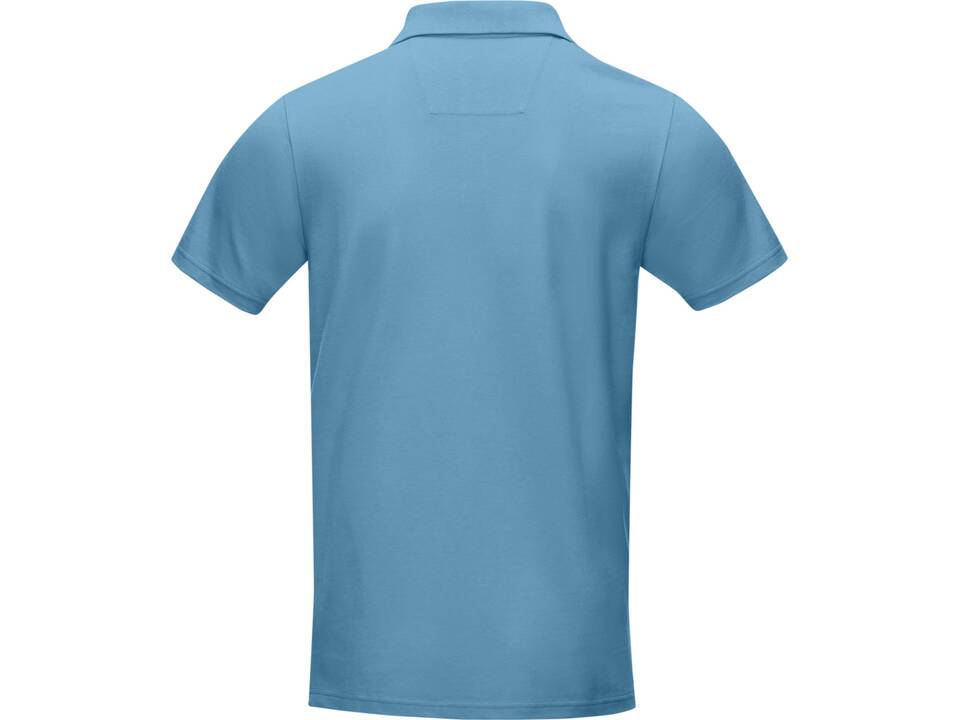 Graphite short sleeve men’s GOTS organic polo 6