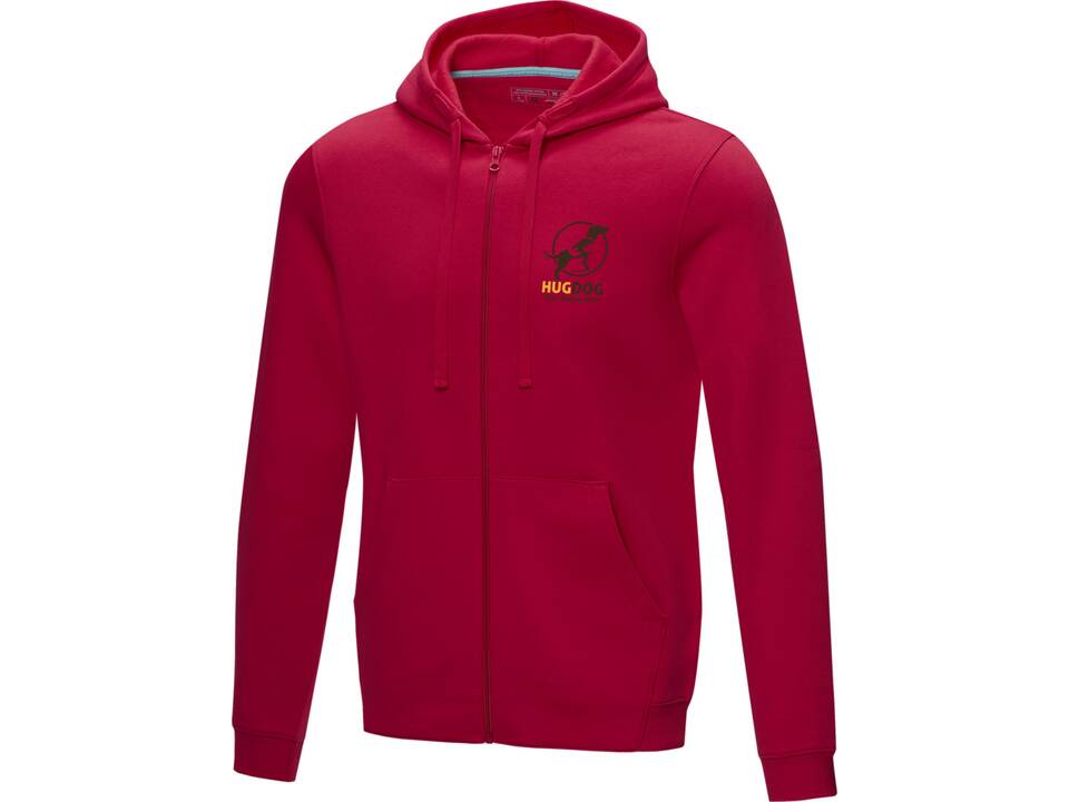 Ruby men’s GOTS organic GRS recycled full zip hoodie 34