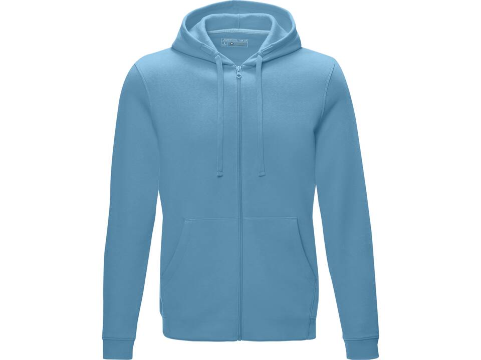 Ruby men’s GOTS organic GRS recycled full zip hoodie 5