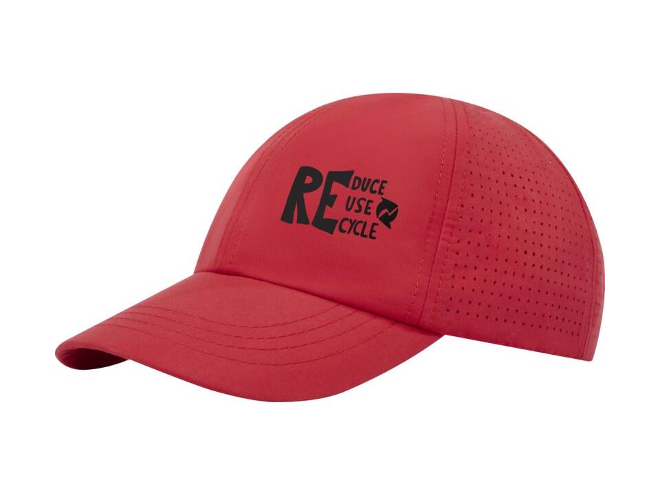 Mica 6 panel GRS recycled cool fit cap 15