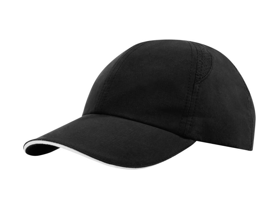 Morion 6 panel GRS recycled cool fit sandwich cap 5