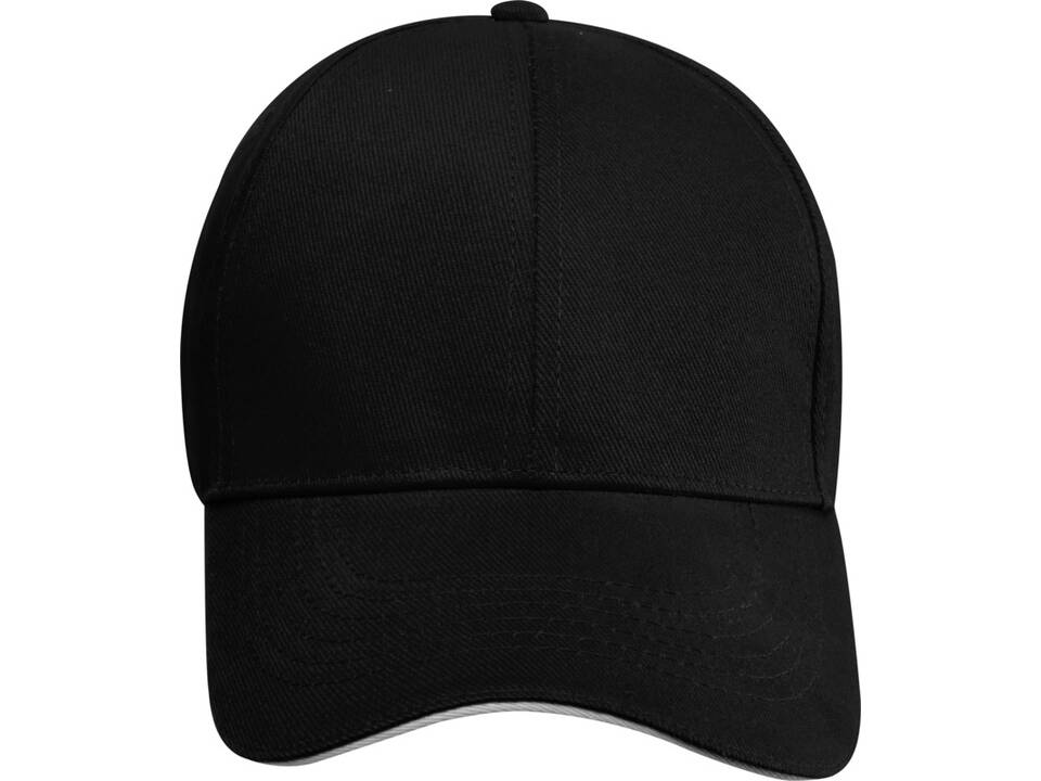 Topaz 6 panel GRS recycled sandwich cap 3