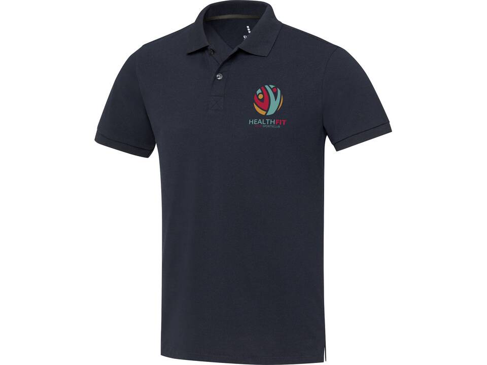 Emerald short sleeve unisex Aware™ recycled polo 12