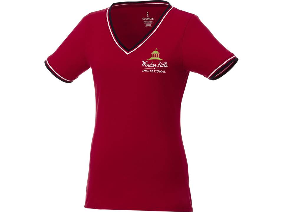 Elbert short sleeve women's pique t-shirt 5