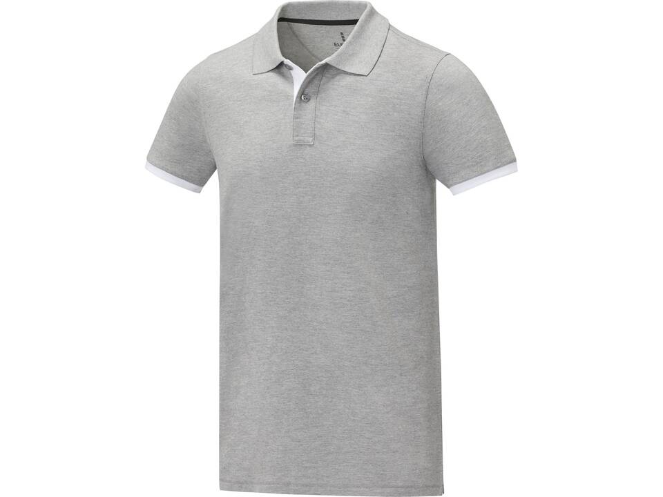 Morgan short sleeve men's duotone polo 5