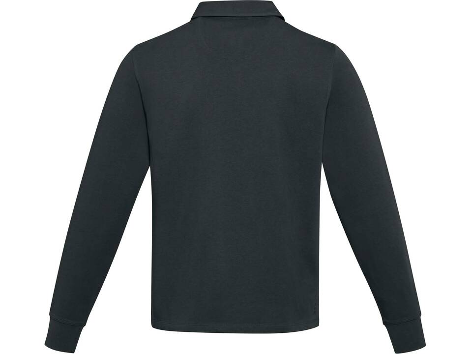 Clyde unisex GOTS organic rugby polo sweatshirt 20