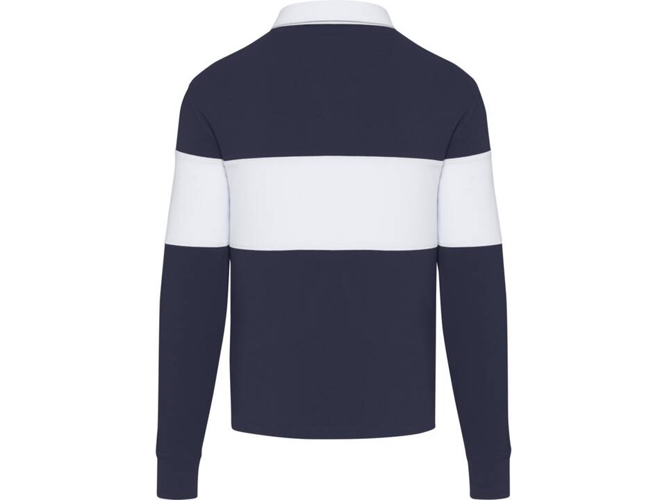 Clyde unisex GOTS organic rugby polo sweatshirt 28