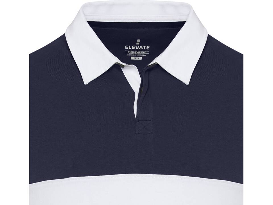 Clyde unisex GOTS organic rugby polo sweatshirt 30