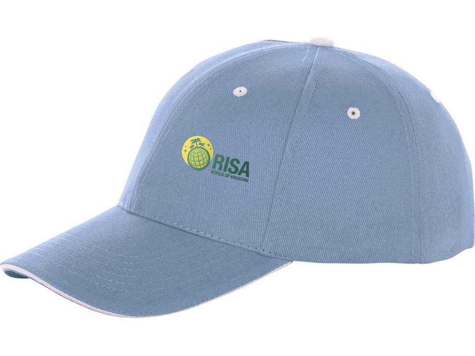 Brent 6 panel sandwich cap 10