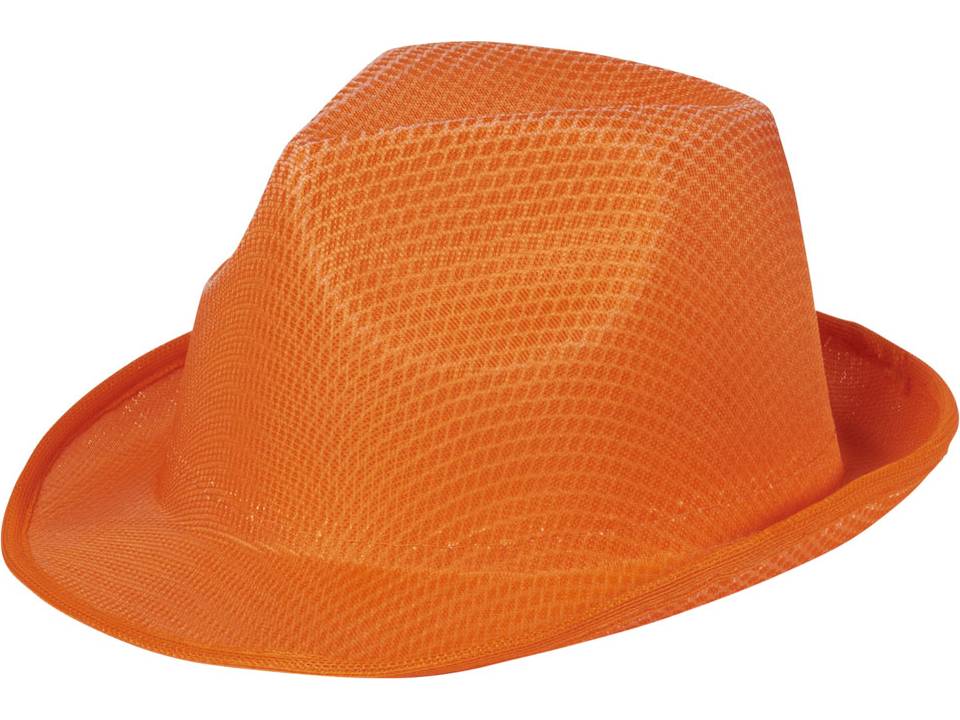 Trilby Hat - Orange 2