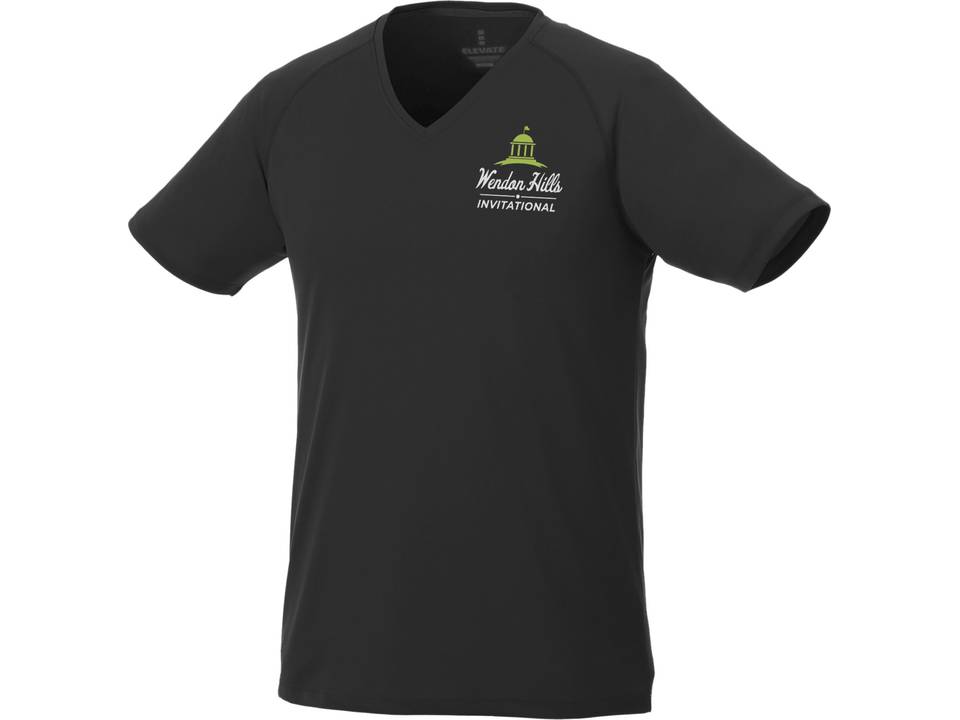 Amery short sleeve men's cool fit v-neck shirt 34