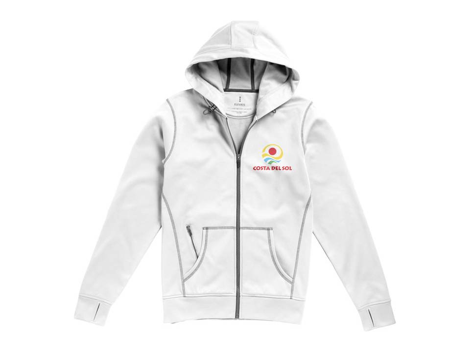 Moresby hooded full zip Sweater. 11