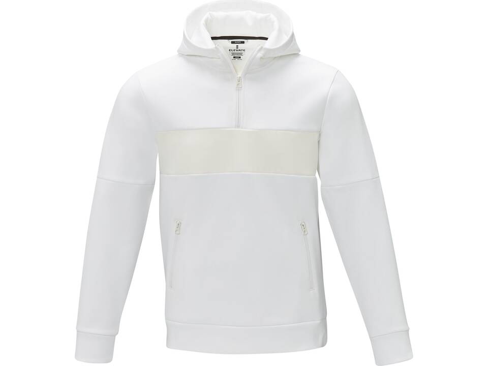 Sayan men's half zip anorak hooded sweater 2