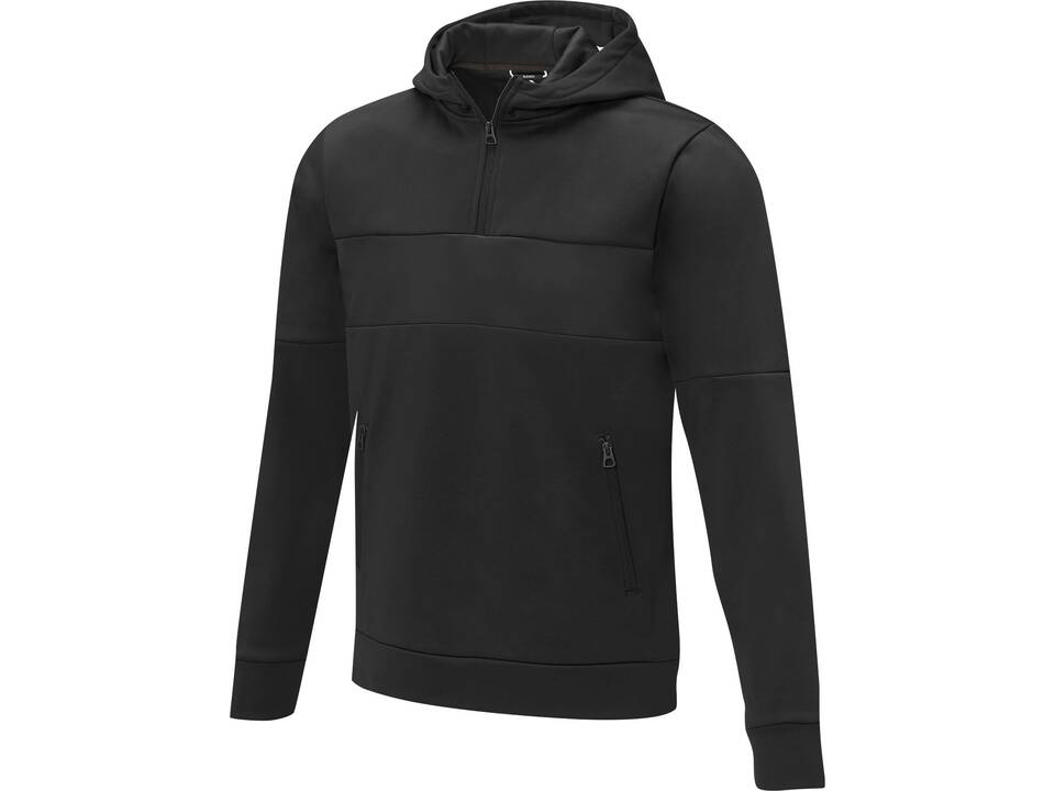 Sayan men's half zip anorak hooded sweater 14