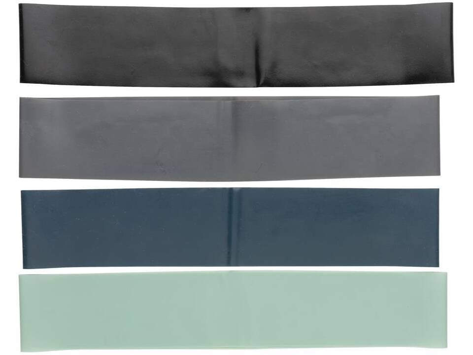 4pc elastic fitness bands in pouch 2