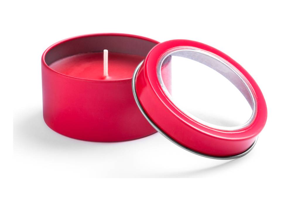 Aromatic Candle in an metallic jar 1