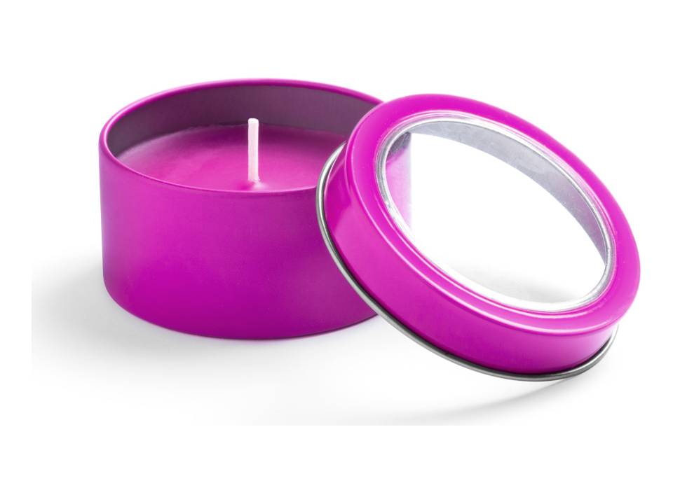 Aromatic Candle in an metallic jar 6