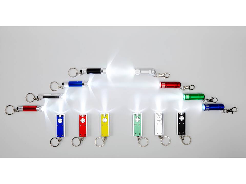 Aluminium 2-in-1 key holder 8