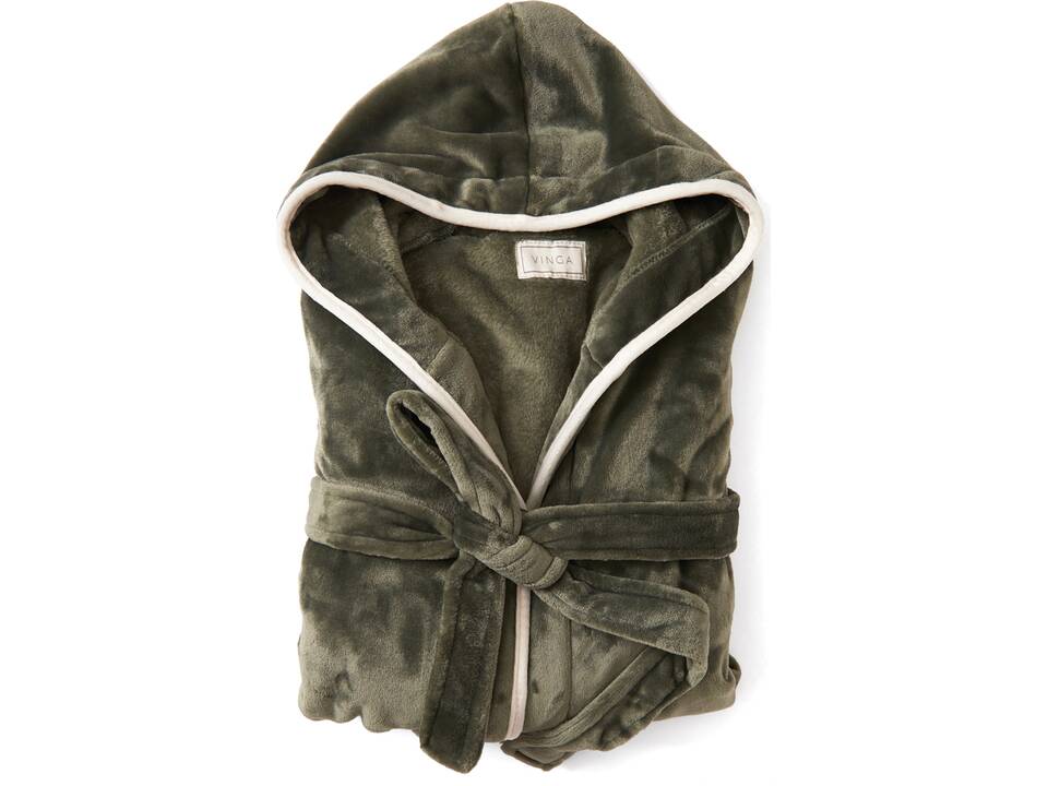 VINGA Louis luxury plush RPET robe 1