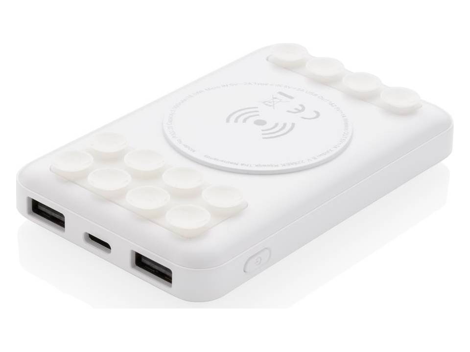 5.000 mAh wireless charging pocket powerbank 4