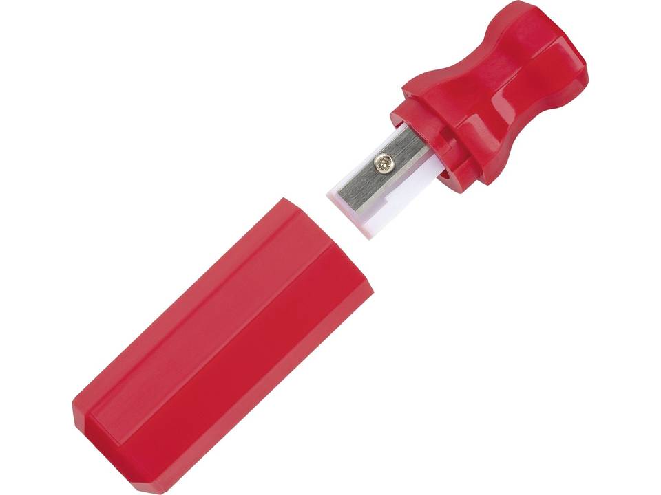 Pencil with eraser and sharpener in shape of screwdriver 11