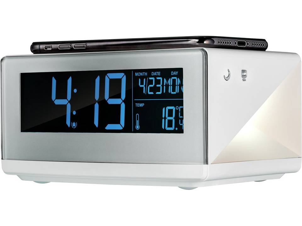 Wireless charger with alarm clock 3