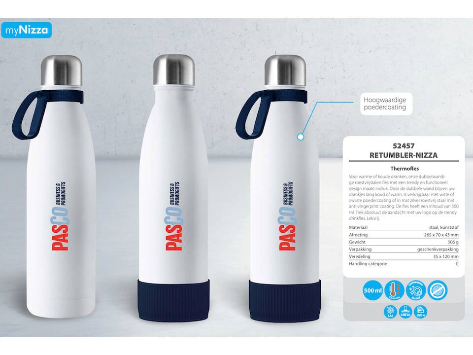 Thermo Drinking Bottle Retumbler Nizza - 500 ml 18