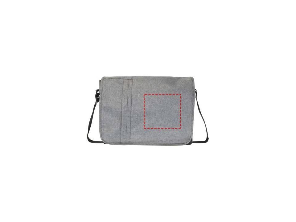 Heathered 15.6'' Computer Messenger Bag 6