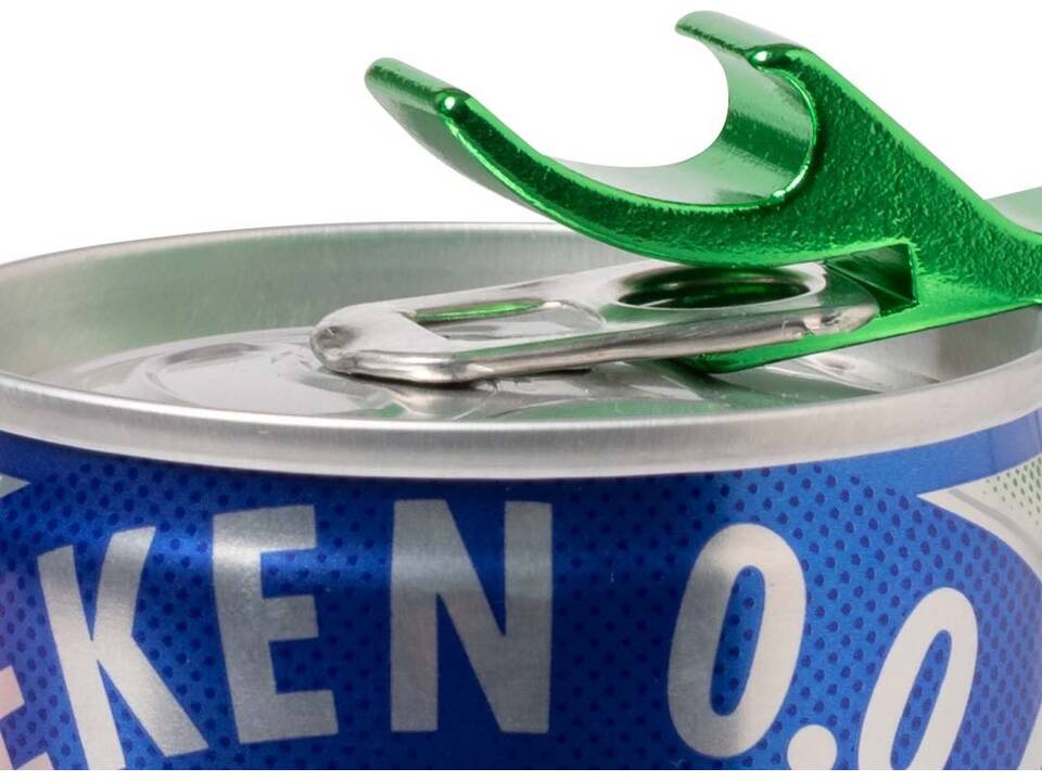 Keychain opener with can & ring opener 6