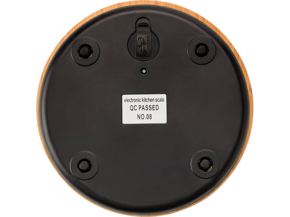 Bamboo kitchen scale 2