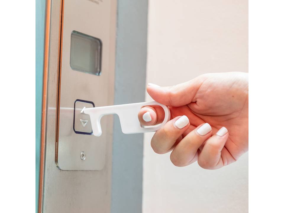 Antibacterial keyring anti contact Riken 11