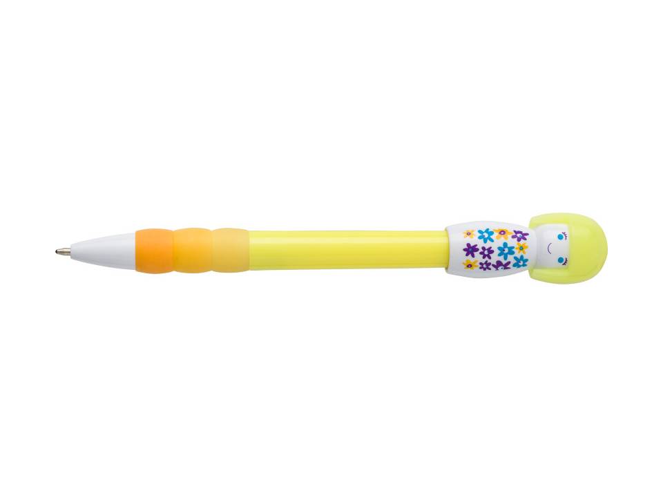 Ballpen with a girl figure 3