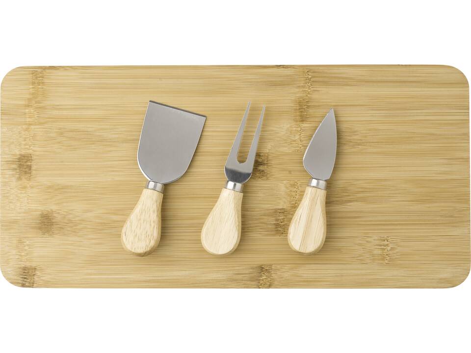 Bamboo cheese board 6