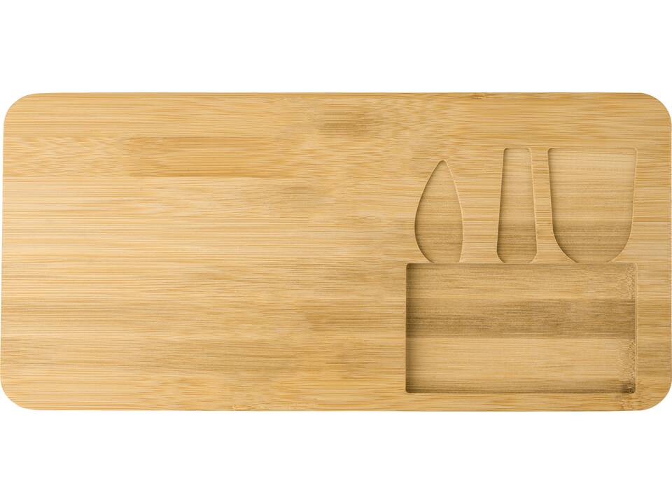 Bamboo cheese board 3