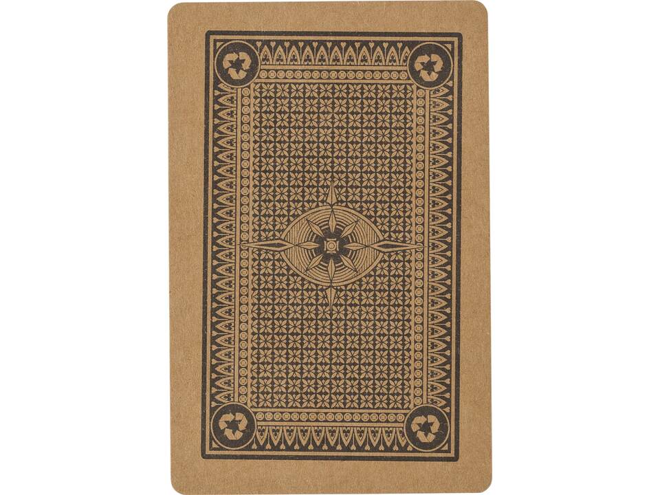 Recycled paper playing cards 2