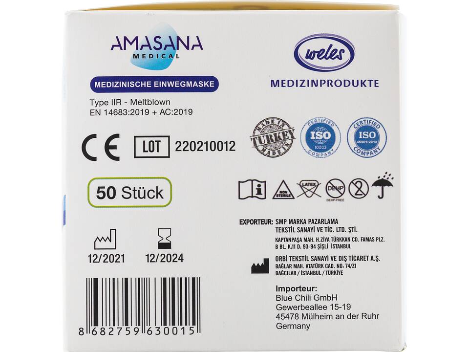 Disposable medical face mask (box of 50 masks) 4