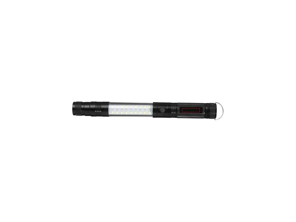 Telescopic flashlight with COB sidelight 8