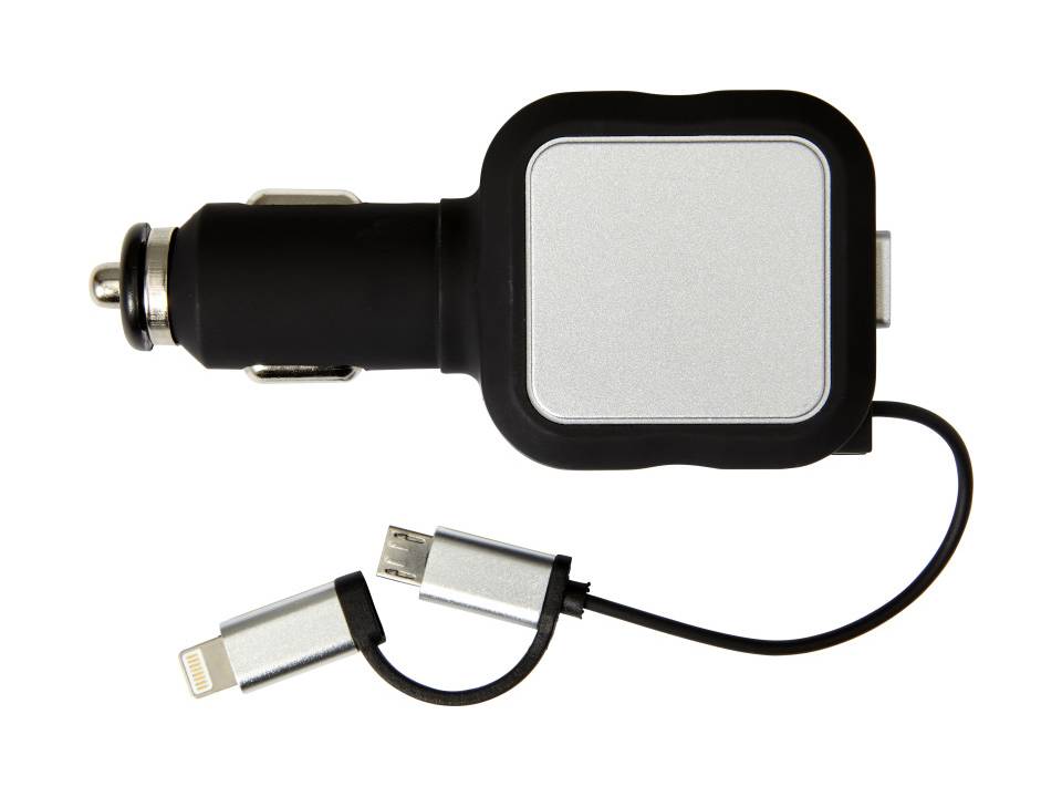 Plastic multifunctional car charger 3