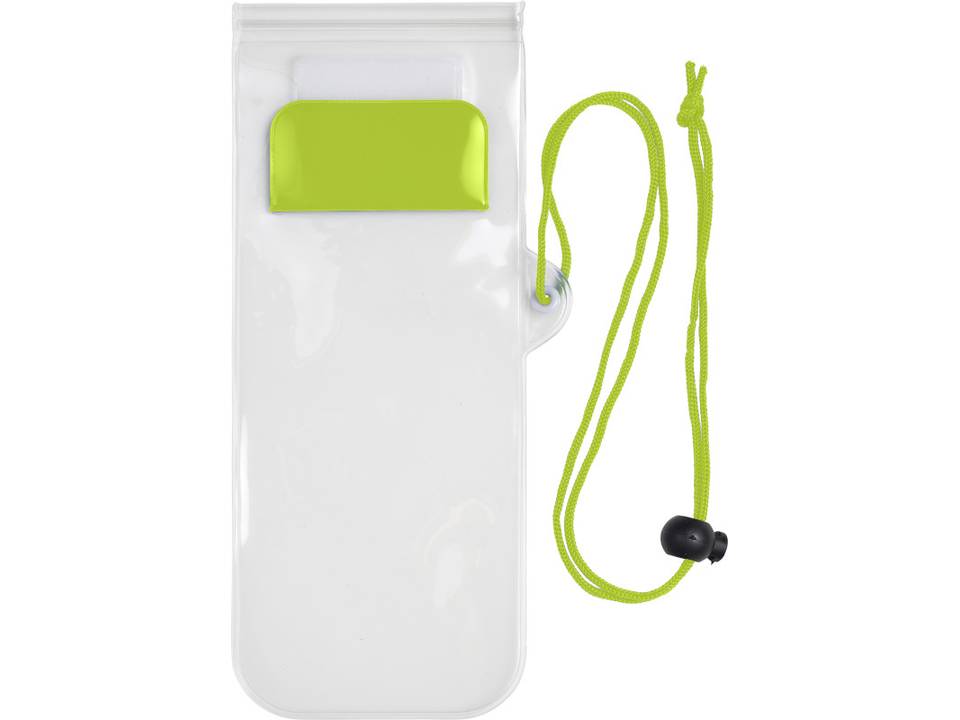 Plastic water-resistant protective pouch for mobile devices 7