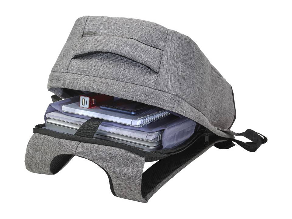 Polyester (600D) anti-theft backpack 4