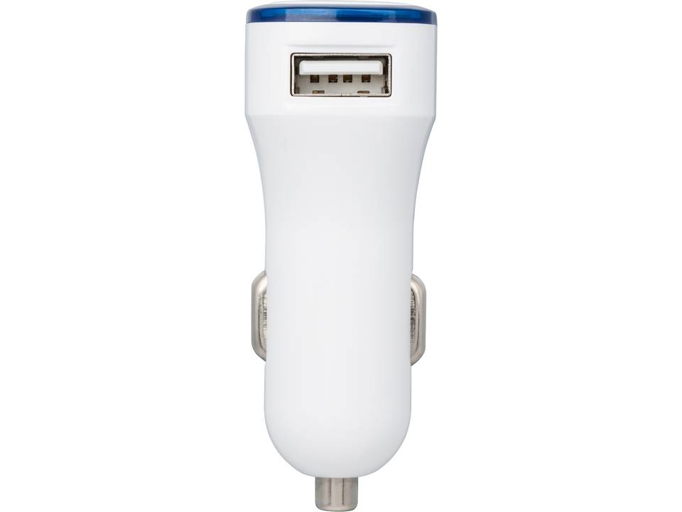 USB car charger adapter White 13